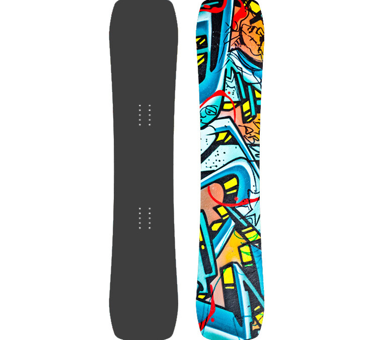 Custom Design All Mountain Sandwich Snowboard