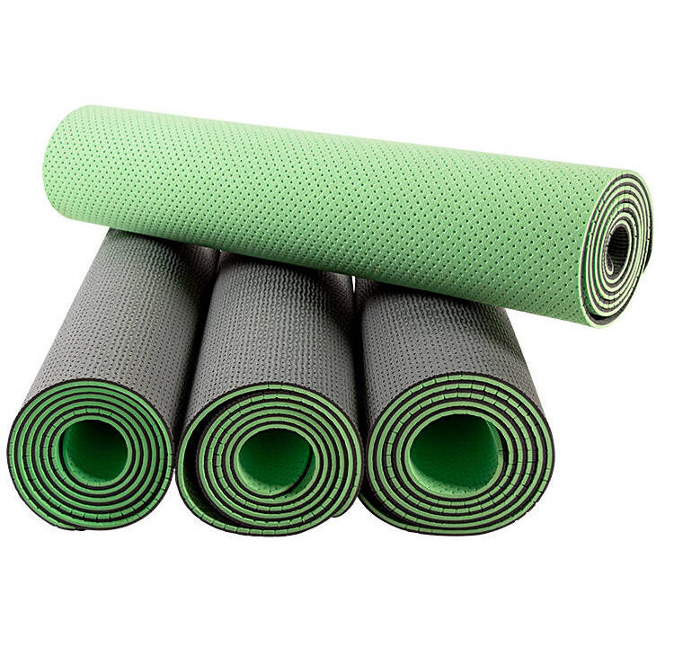 Tapis de yoga TPE recyclable et personnalisé de qualité supérieure, de marque privée